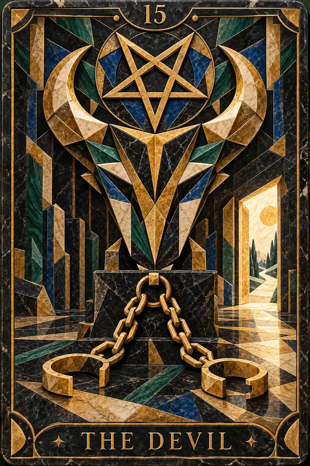 悪魔のカード原画